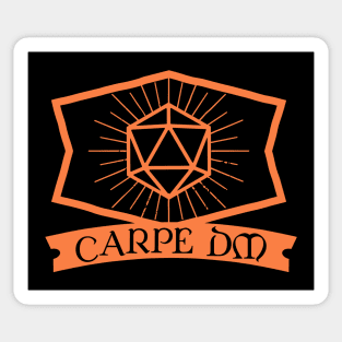 Carpe DM Game Master Tabletop RPG Gaming Sticker